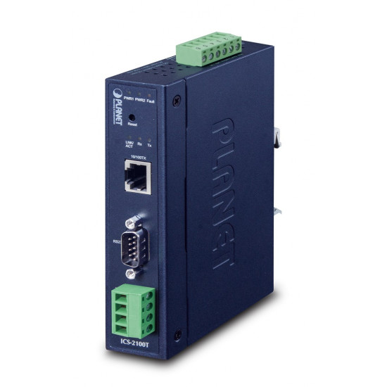 PLANET IP30 Industrial 1-Port serial server