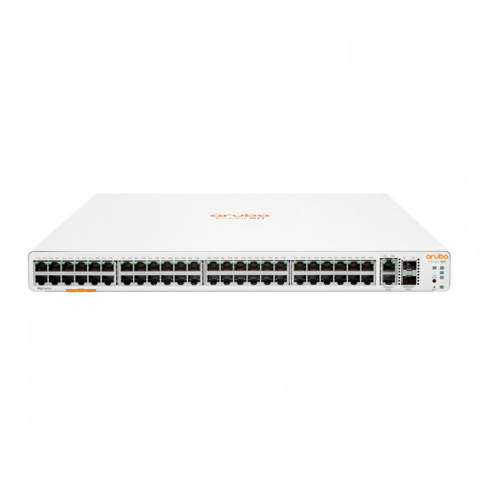 HPE Aruba Networking Aruba Instant On 1960 48G 2XGT 2SFP+ Managed L2+ Gigabit Ethernet (10/100/1000) 1U White