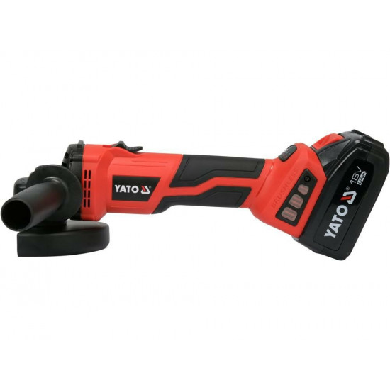 YATO ANGLE GRINDER 18V SPEED CONTROL 1x4.0Ah