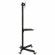 Techly Trolley Floor Stand LCD/LED/Plasma TV Stand 19-37