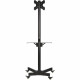 Techly Trolley Floor Stand LCD/LED/Plasma TV Stand 19-37