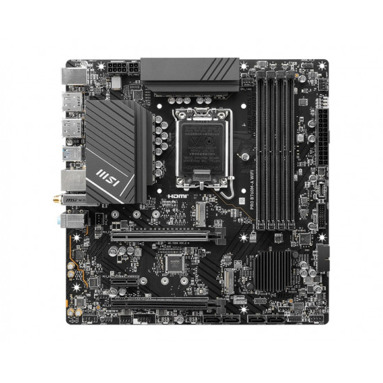 MSI PRO B760M-A WIFI motherboard Intel B760 LGA 1700 micro ATX