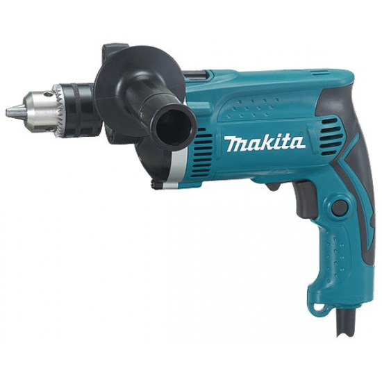 Makita HP1630K drill 3200 RPM Key 2.1 kg Black, Blue