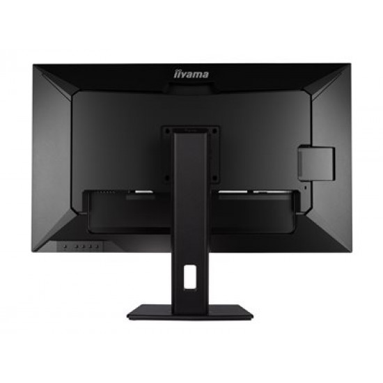 IIYAMA XUB3293UHSN-B5 32inch ETE IPS 3840x2160 UHD 1000:1 350cd/m2 4ms HDMI DP USB-C Dock LAN 65W PD Speakers 15cm Height Adj. (P)