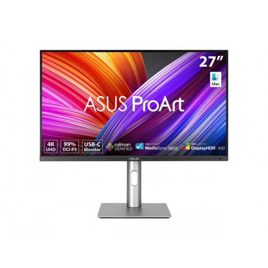 ASUS ProArt PA279CRV 27inch 4K UHD Monitor 16:9 IPS 3840x2160 ergonomic DisplayHDR 400 96W Speaker USB-C USB-Hub DP HDMI