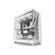 NZXT PC case H6 Flow midi tower white