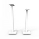 KANTO AUDIO PAIR - 26 UNIVERSAL BOOKSHELF SPEAKER STANDS - WHITE (PAIR)