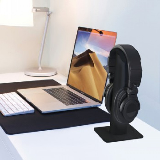 KANTO AUDIO PREMIUM UNIVERSAL HEADPHONE STAND - BLACK