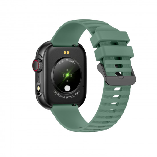 myPhone Watch Tool | Smart watch | IPS | 2.0 | Waterproof | Black Green