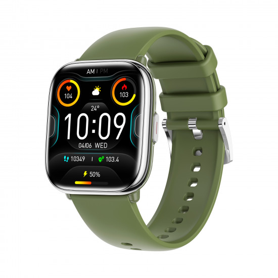 myPhone Watch Pastel | Smart watch | AMOLED | 1.75 | Waterproof | Silver Green