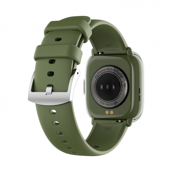 myPhone Watch Pastel | Smart watch | AMOLED | 1.75 | Waterproof | Silver Green