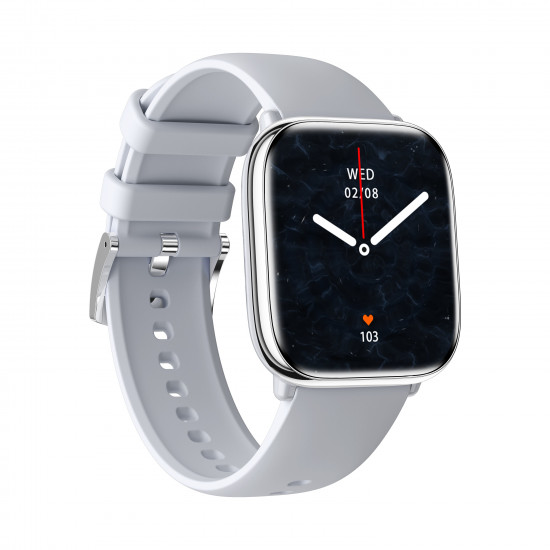 myPhone Watch Pastel | Smart watch | AMOLED | 1.75 | Waterproof | Silver Grey