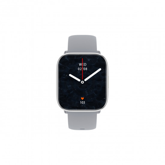 myPhone Watch Pastel | Smart watch | AMOLED | 1.75 | Waterproof | Silver Grey