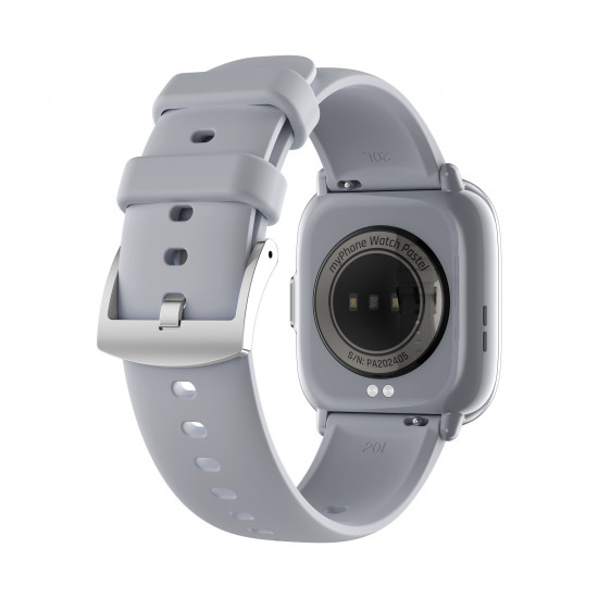 myPhone Watch Pastel | Smart watch | AMOLED | 1.75 | Waterproof | Silver Grey