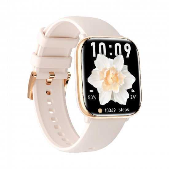 myPhone Watch Pastel | Smart watch | AMOLED | 1.75 | Waterproof | Cold Cream