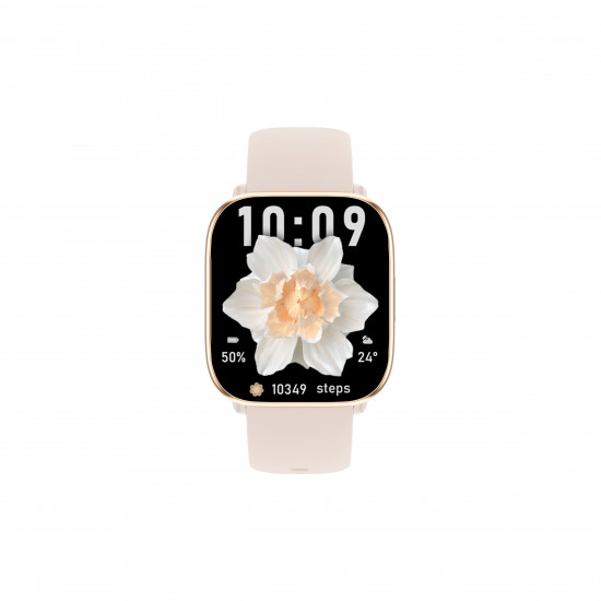 myPhone Watch Pastel | Smart watch | AMOLED | 1.75 | Waterproof | Cold Cream