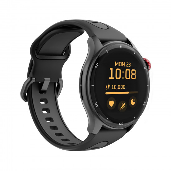 myPhone Watch Adventure | Smart watch | GPS (satellite) | AMOLED | 1.43 | Waterproof | Black