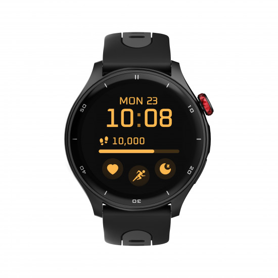 myPhone Watch Adventure | Smart watch | GPS (satellite) | AMOLED | 1.43 | Waterproof | Black