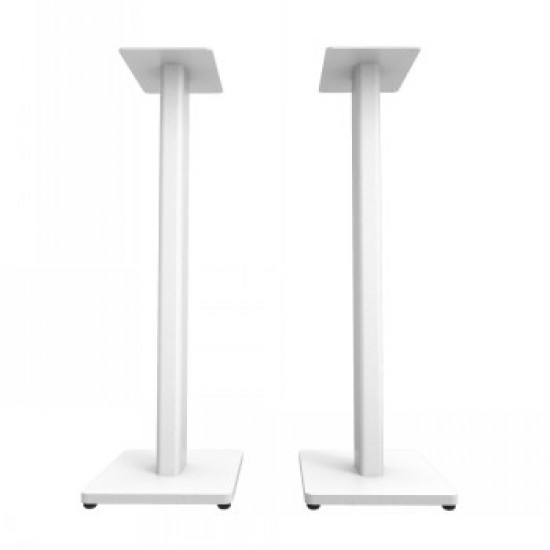 KANTO AUDIO 34 UNIVERSAL BOOKSHELF SPEAKER FLOOR STAND - WHITE (PAIR)