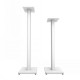 KANTO AUDIO 34 UNIVERSAL BOOKSHELF SPEAKER FLOOR STAND - WHITE (PAIR)