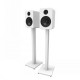 KANTO AUDIO 34 UNIVERSAL BOOKSHELF SPEAKER FLOOR STAND - WHITE (PAIR)