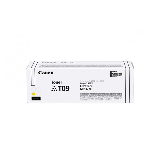 Canon T09Y T09 3017C006 toner cartridge Yellow