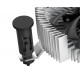 Akasa AK-CC6601EP01 computer cooling system Processor Heatsink/Radiatior 7.5 cm Aluminium, Black 1 pc(s)