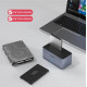 UNITEK S1304A storage drive docking station USB 3.2 Gen 1 (3.1 Gen 1) Type micro-B Grey