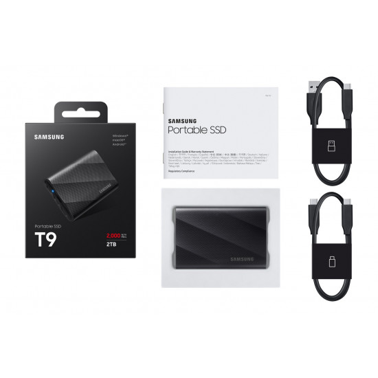 Samsung MU-PG2T0B 2 TB USB Type-C 3.2 Gen 2 (3.1 Gen 2) Black