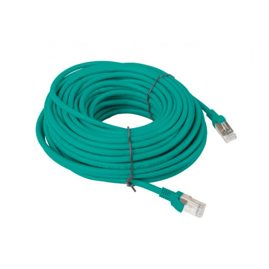 Lanberg Patchcord RJ45, cat 5e, UTP, 20m, green