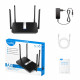 Cudy X6 wireless router Gigabit Ethernet Dual-band (2.4 GHz / 5 GHz) Black