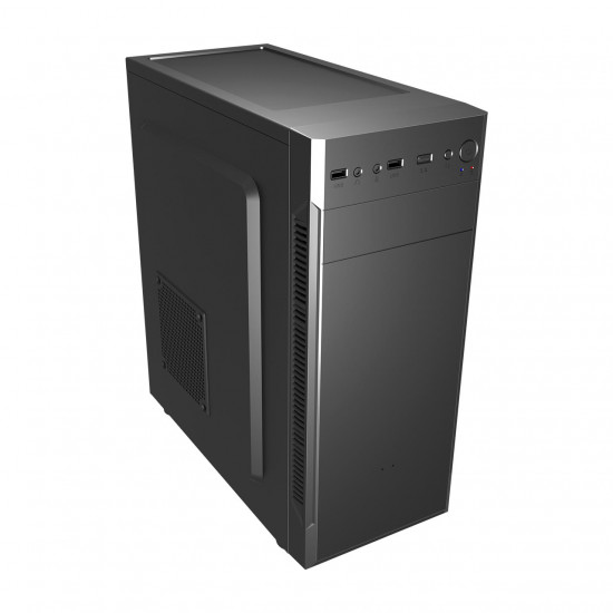 Fortron Case | CMT160 | Black | ATX Mid-Tower | Power supply included No