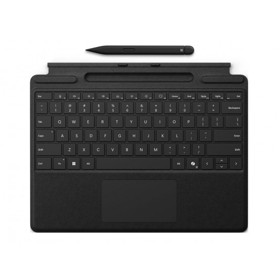 MICROSOFT Surface Pro 11/10/9/8 Keyboard/Typecover with Slim Pen COMM black English International