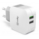 CELLY TRAVEL CHARGER TURBO 2USB 3.4A