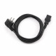 Gembird PC-186-VDE power cable Black 1.8 m