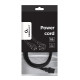 Gembird PC-186-VDE power cable Black 1.8 m