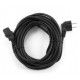 Gembird PC-186-VDE-10M power cable Black CEE7/4 C14 coupler