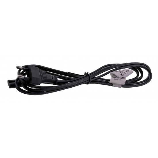 Gembird PC-184/2 power cable Black 1.8 m Power plug type C C8 coupler