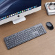 Gembird KBS-WCH-04 Wireless desktop set (keyboard + mouse), black, US-layout