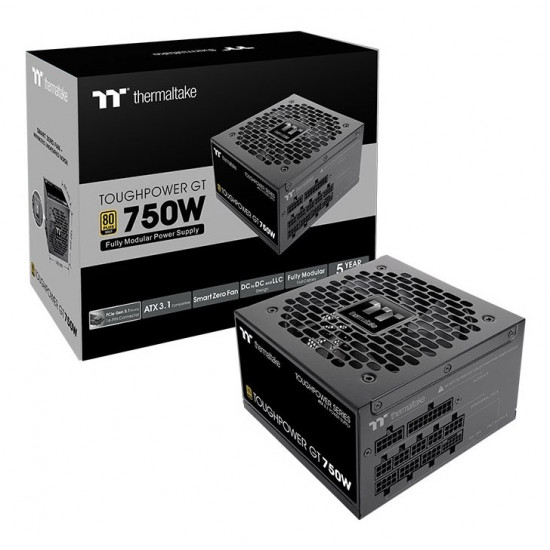 Thermaltake Toughpower Gt power supply unit 750 W 24-pin ATX ATX Black