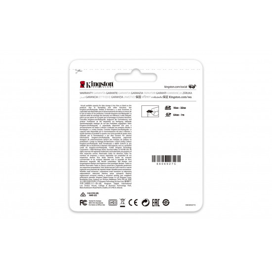 Kingston Technology 128GB microSDXC Canvas Go Plus 170R A2 U3 V30 Card + ADP