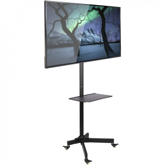 Techly Trolley Floor Stand LCD/LED/Plasma TV Stand 19-37