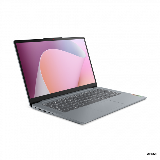 Lenovo IdeaPad Slim 3 14AMN8 | Arctic Grey | 14  | IPS | FHD | 1920 x 1080 pixels | Anti-glare | AMD Ryzen 5 | 7520U | 16 GB | Soldered LPDDR5 | Solid-state drive capacity 512 GB | AMD Radeon 610M Graphics | Windows 11 Home | 802.11ax | Bluetooth version 5.2 | Keyboard language English | Keyboard backlit | Warranty 24 month(s) | Battery warranty 12 month(s)