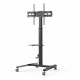 Techly ICA-TR228 multimedia cart/stand Black Flat panel