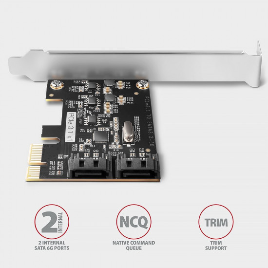 Axagon PCES-SJ2 interface cards/adapter Internal SATA