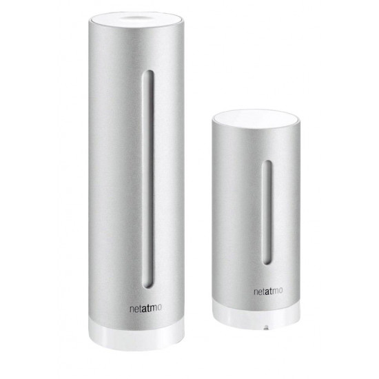 Netatmo NWS01-EC digital weather station Aluminium Battery/USB Wi-Fi