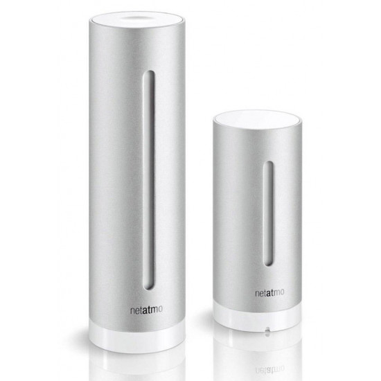 Netatmo NWS01-EC digital weather station Aluminium Battery/USB Wi-Fi