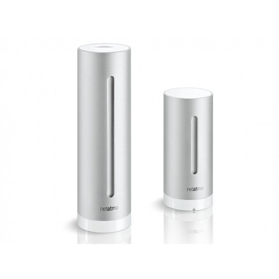 Netatmo NWS01-EC digital weather station Aluminium Battery/USB Wi-Fi