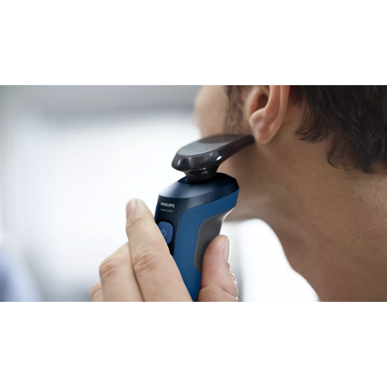 Philips | Electric Shaver | S5466/17 | Operating time (max) 45 min | Wet & Dry | Lithium Ion | Royal Blue