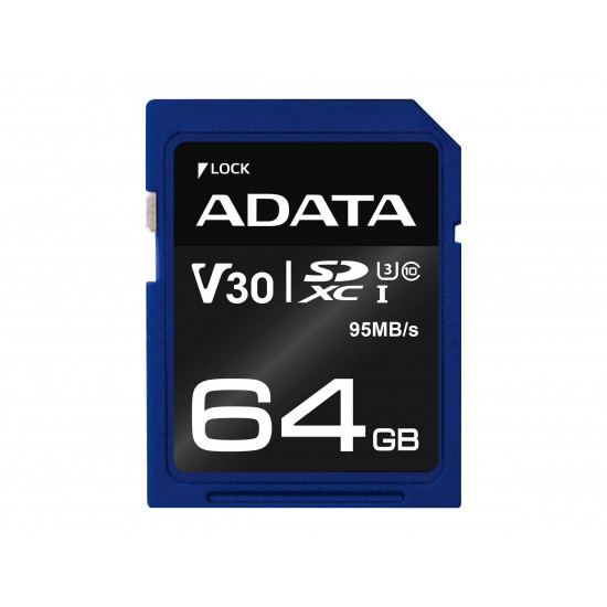 ADATA | Premier Pro | UHS-I | 64 GB | SDXC | Flash memory class 10